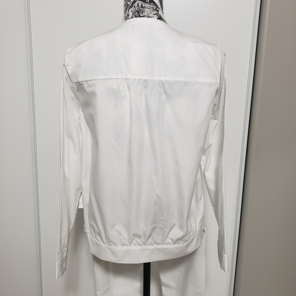 2/$20Massimo Dutti Cotton Wrap blouse - Picture 2 of 6